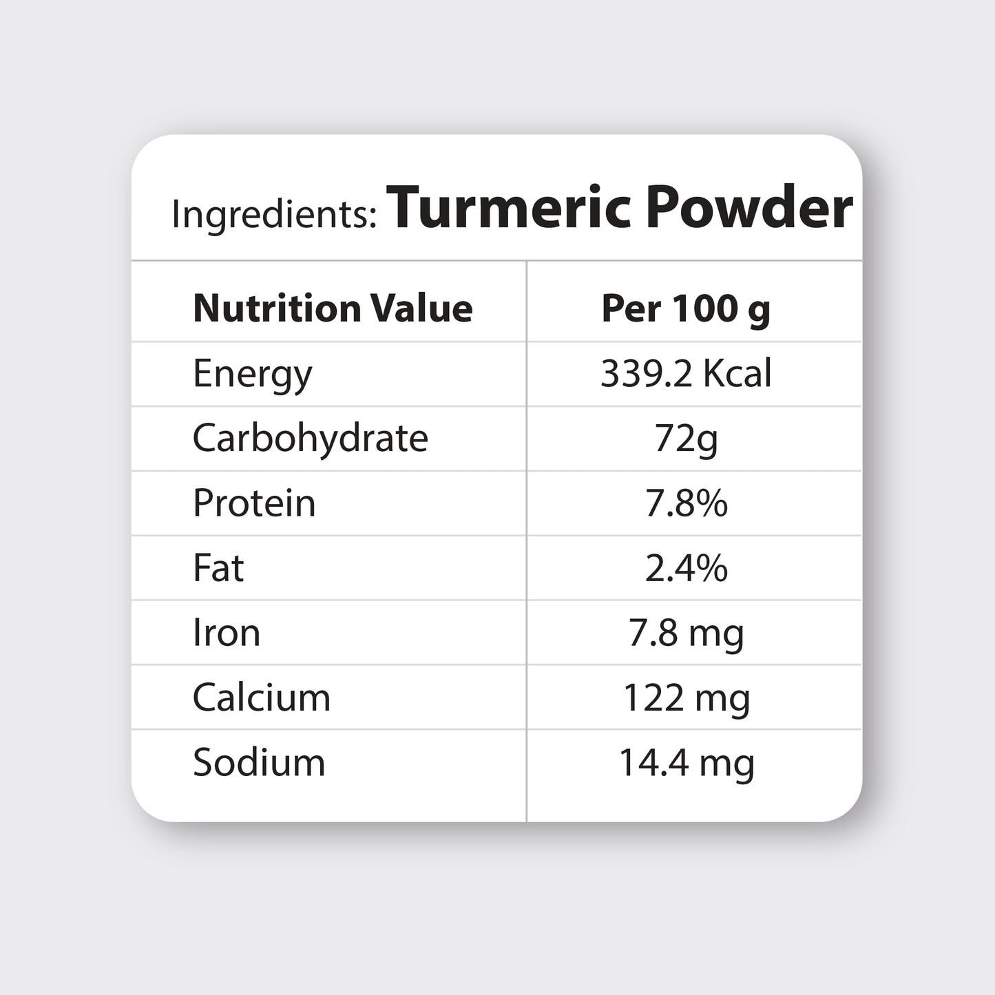 Selam and Vaigaon Turmeric 500g
