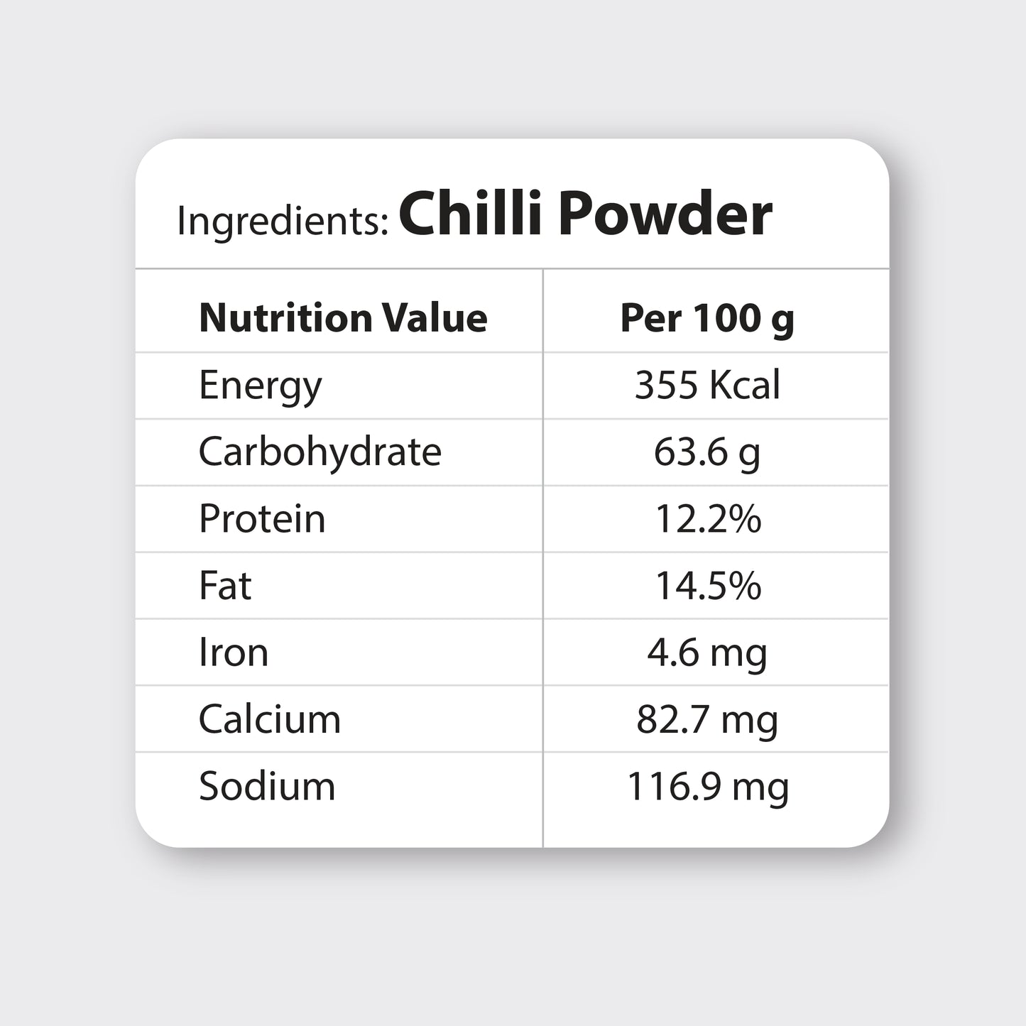Chilli Powder 500g