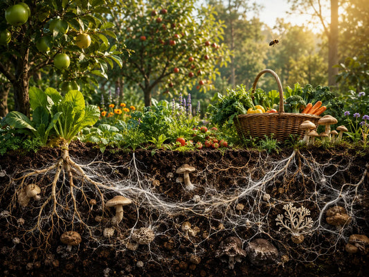 The Hidden Kingdom Beneath Our Feet: How Fungi Build Healthy Soil and Food Forests