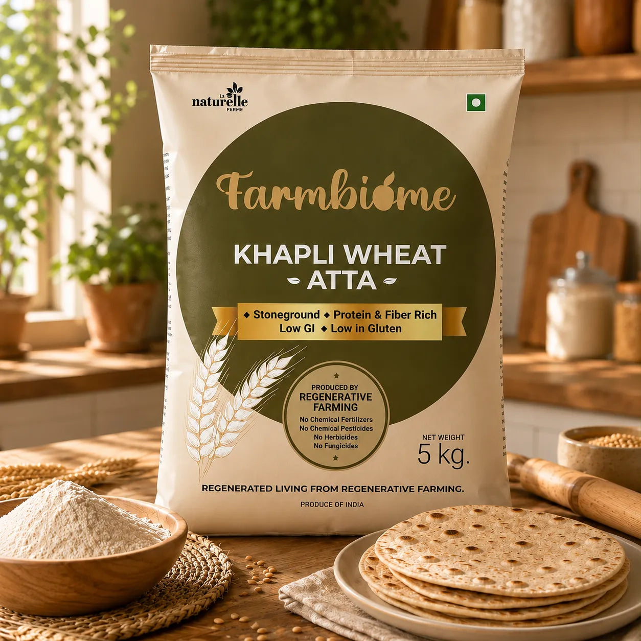 Khapli Wheat Atta